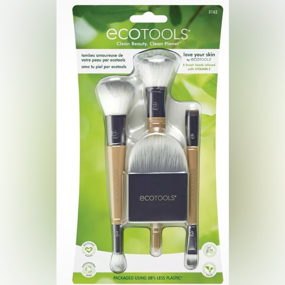 Ecotools face brush set NIB